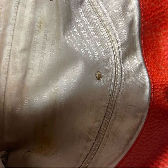 kate spade new york Cobble Hill Marsala Convertible leather& jute crossbody bag. - Picture 14 of 16